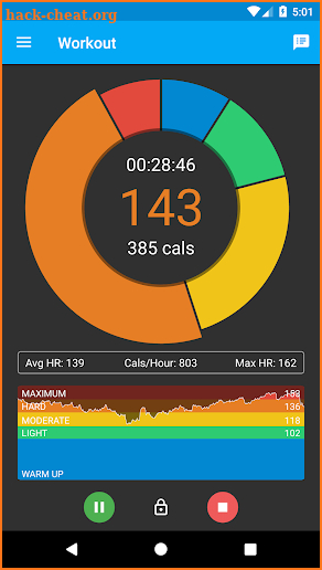 CardioMez - Heart Rate Monitor Workout Tracker screenshot