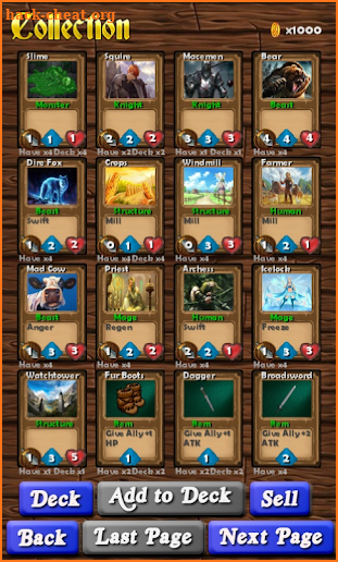 Cards of War - CCG screenshot