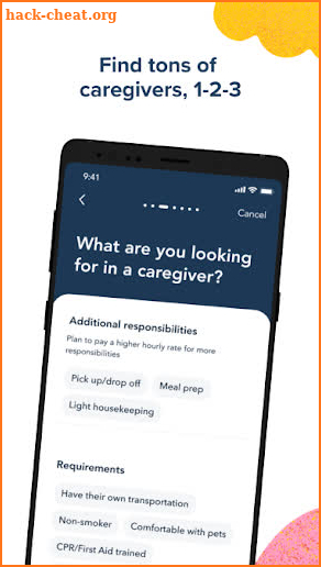 Care.com: Hire Caregivers screenshot