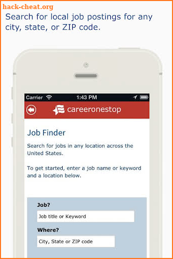 CareerOneStop Mobile screenshot