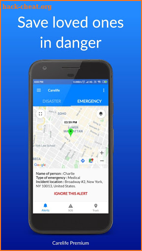 Carelife - Personal Safety App screenshot