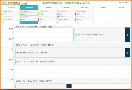CarePOV™ Behavior Tracking screenshot