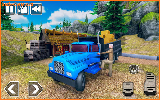Cargo Delivery Truck Driver - Offroad Truck Games screenshot