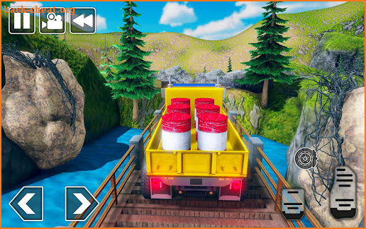 Cargo Delivery Truck Driver - Offroad Truck Games screenshot