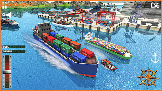 Cargo Ship Sea Port Trading screenshot