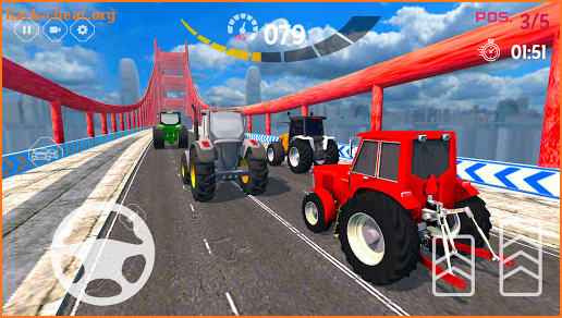 Cargo Tractor Trolley Racing Game - New Games 2021 screenshot