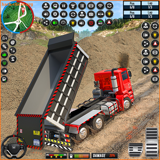 Cargo Truck Driving Truck Game screenshot