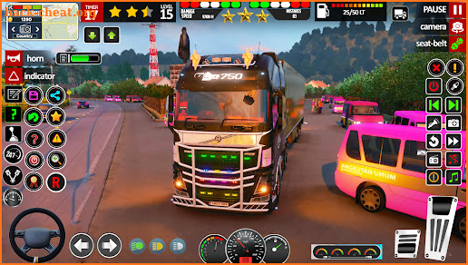 Cargo Truck Driving Truck Game screenshot