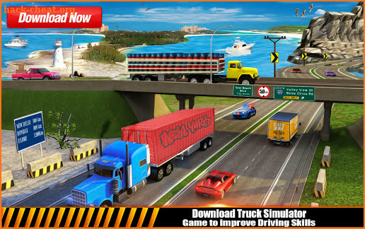 Cargo Truck – Police Chase Loader Truck Driver screenshot