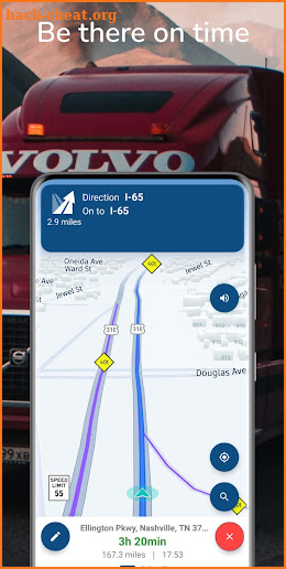 CargoTour Truck GPS Navigation screenshot