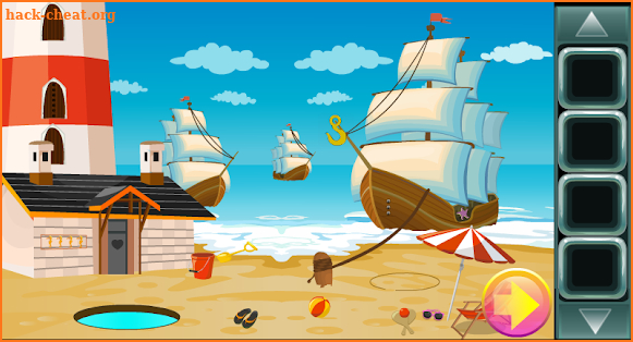 Caribbean Pirate Girl Rescue Game Kavi - 188 screenshot
