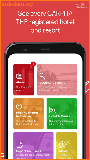 Caribbean Travelers Health App screenshot
