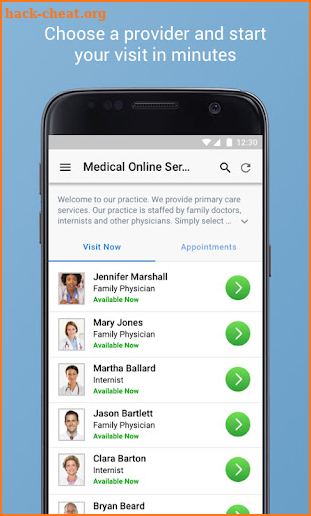 Carilion Now 24/7 Online Care screenshot