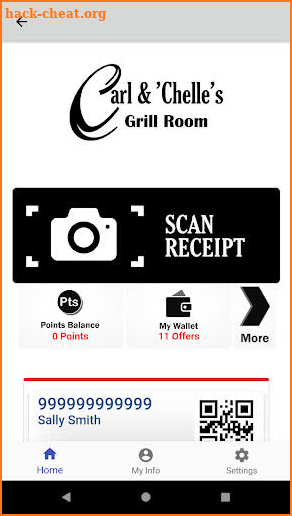 Carl & Chelle's Grill Room screenshot