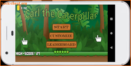 Carl the Caterpillar screenshot