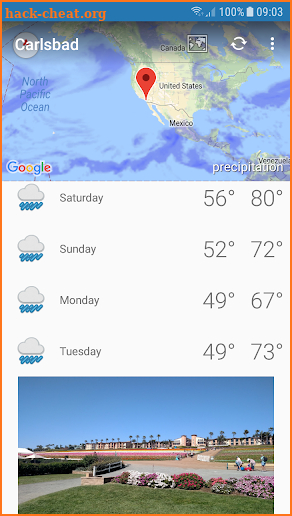 Carlsbad, CA - weather and more screenshot