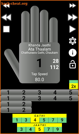 Carnatic Thaalam Robot screenshot