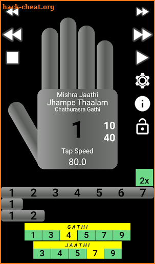 Carnatic Thaalam Robot screenshot