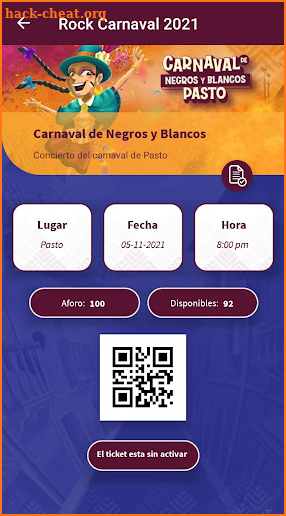 Carnaval de Negros y Blancos screenshot
