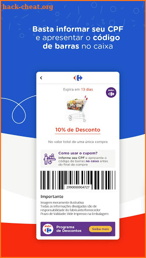 Carrefour Brasil screenshot