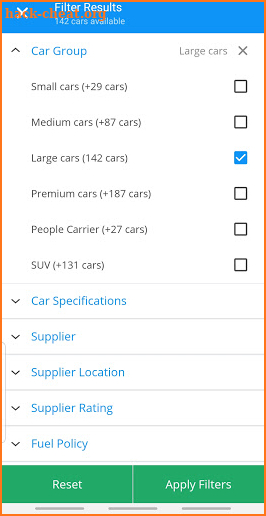 CaRRent – Cheap Car Rentals screenshot