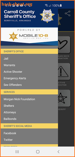Carroll County Sheriff (AR) screenshot