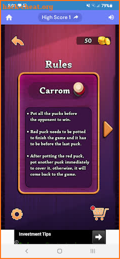Carrom Clash screenshot
