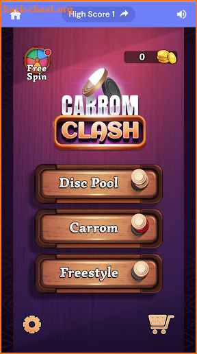 Carrom Games screenshot