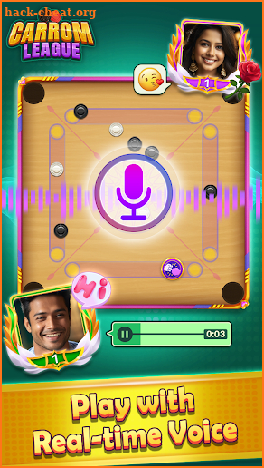 Carrom League: Friends Online screenshot