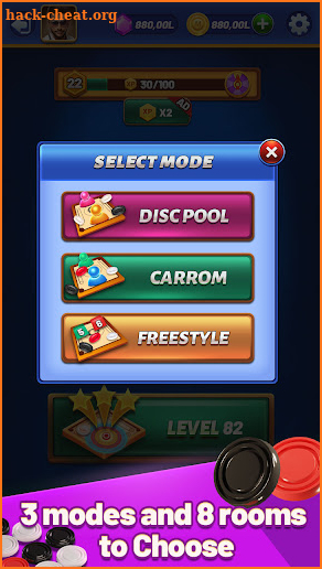 Carrom Lite-Board Offline Game screenshot