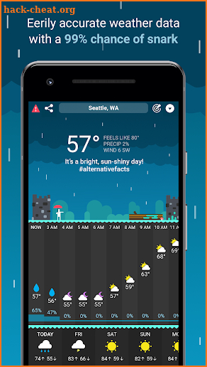 CARROT Weather screenshot