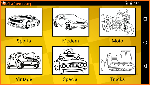 Cars Coloring Book screenshot