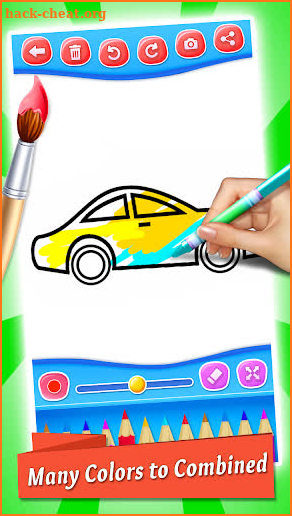 Cars Coloring Book & Drawing Book screenshot