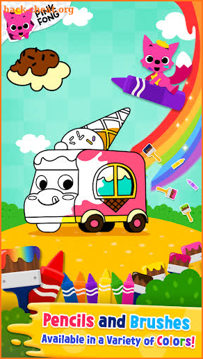 Cars Coloring Book PINKFONG screenshot