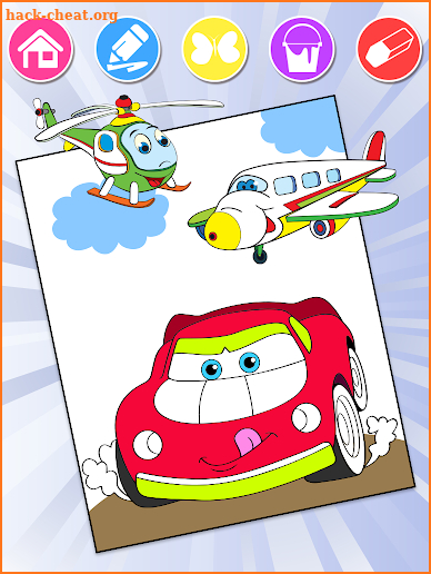 Cars Coloring Pages screenshot