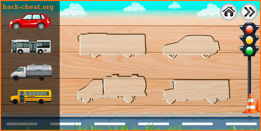 Cars educational games for boys puzzles for kids screenshot