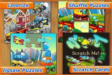 Cars for Kids: Puzzle Games screenshot