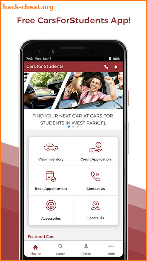Cars For Students screenshot