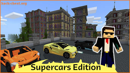 Cars Mod Minecraft - SuperCar screenshot