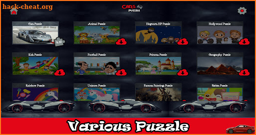 Cars Puzzle for Adults and Kids 🏎 screenshot