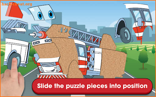 Cars Puzzles Game for Toddlers screenshot
