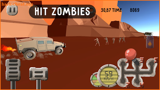 Cars vs Zombie screenshot