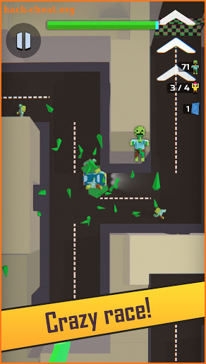 Cars vs Zombies: Tap and Drive Racing screenshot