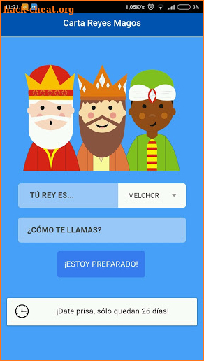 Carta Reyes Magos screenshot