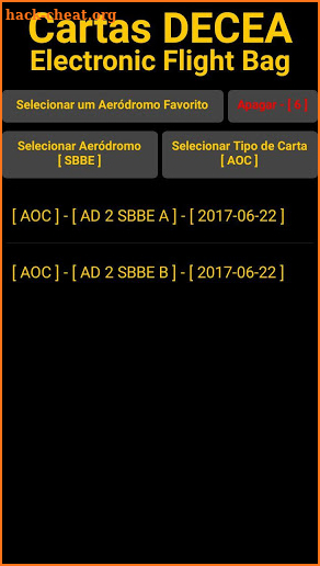 Cartas DECEA - Electronic Flight Bag screenshot