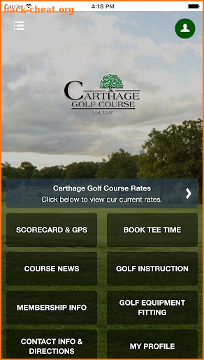 Carthage Golf Course screenshot