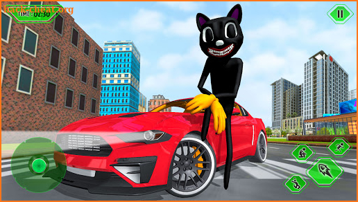Cartoon Cat Crime City Hero 3D: Gangster Mafia Cat screenshot
