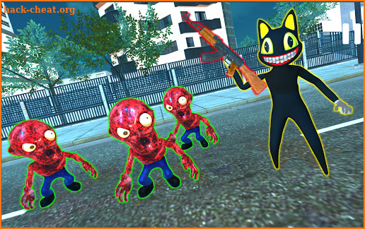 Cartoon Cat Crime City : Zombies & Gangster Town screenshot