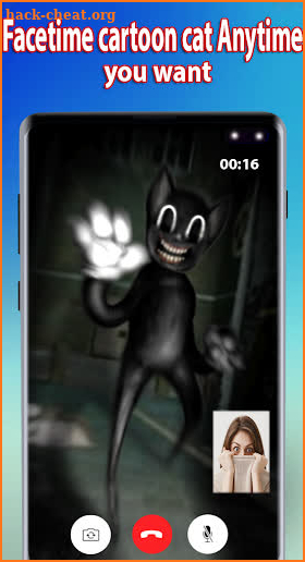 Cartoon Cat Horror Game Video Call screenshot
