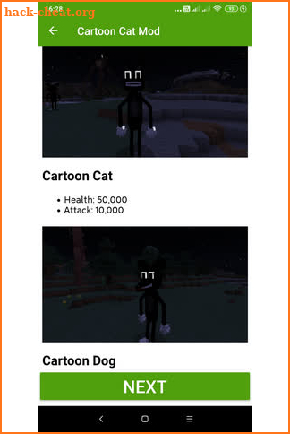 Cartoon Cat Mod For Minecraft screenshot